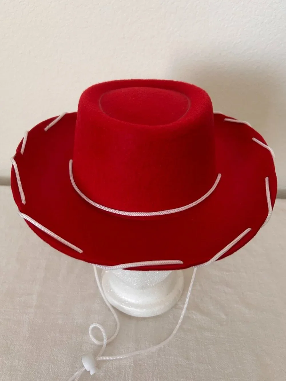 Red Felt Kid's Western Cowboy Hat